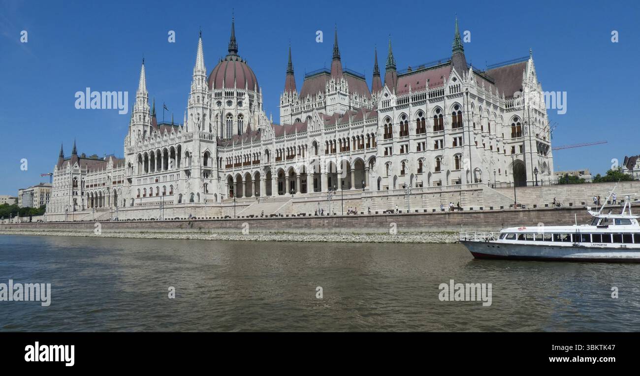 Budapest, il Parlamento Foto Stock
