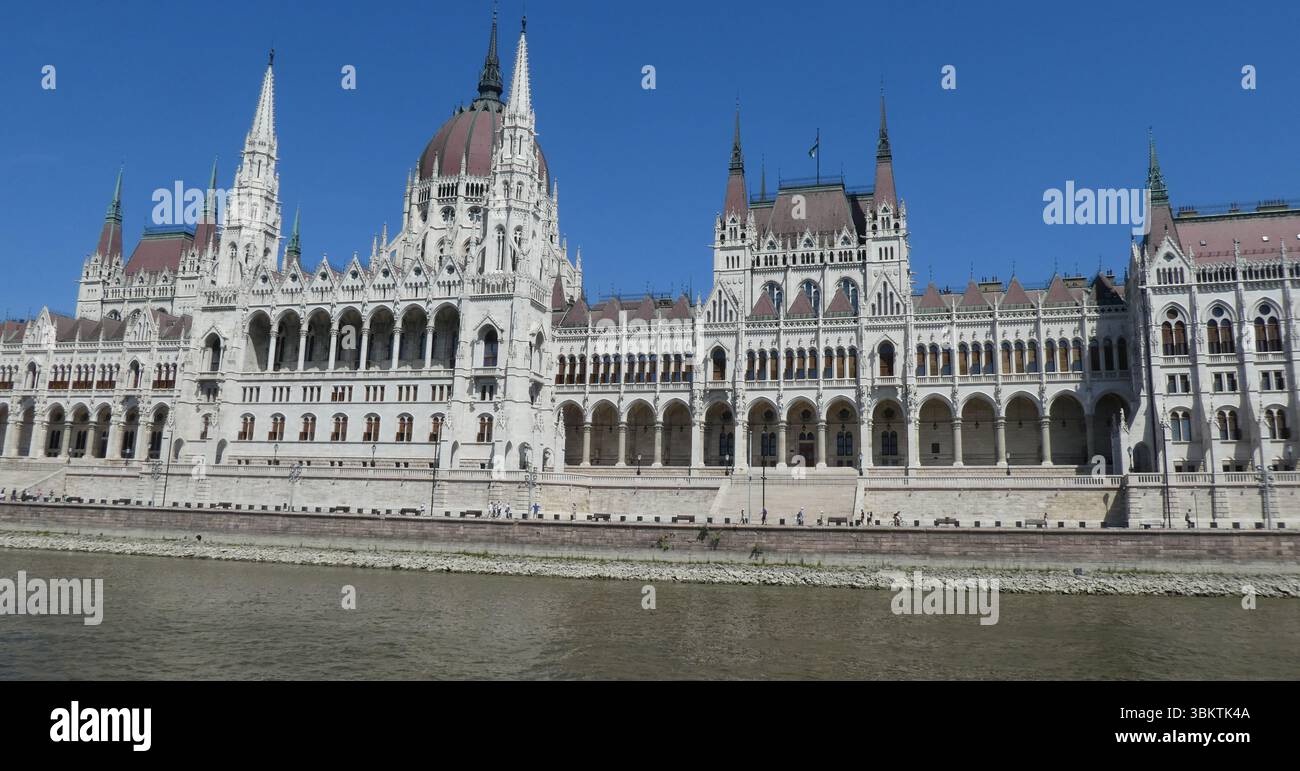 Budapest, il Parlamento Foto Stock