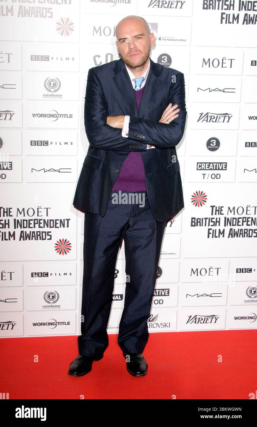 John Michael McDonagh ai Moet British Independent Film Awards tenutosi all'Old Billingsgate Market di Londra - 4 dicembre 2011 Foto Stock