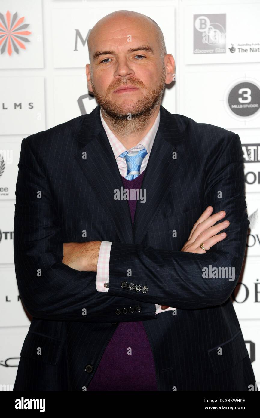 John Michael McDonagh ai Moet British Independent Film Awards tenutosi all'Old Billingsgate Market di Londra - 4 dicembre 2011 Foto Stock