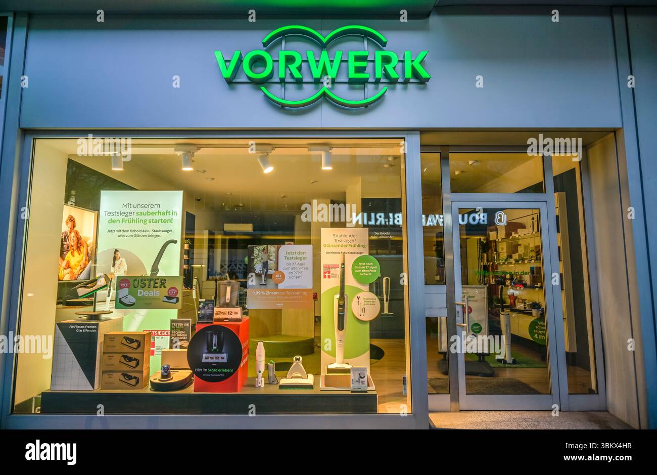Vorwerk, Schloßstraße, Steglitz, Steglitz-Zehlendorf, Berlino, Germania Foto Stock