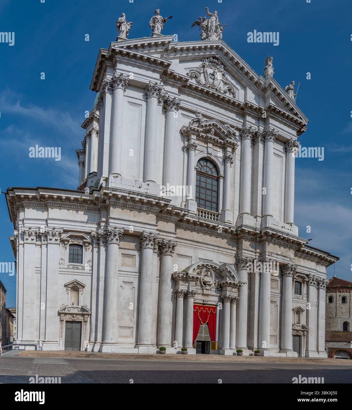 Duomo nuovo di Santa Maria Assunta, Brescia, Lombardia, Italia Foto Stock