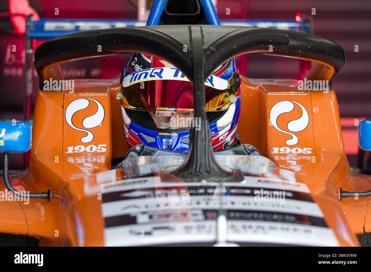 F4 spagnolo 2025 al circuito Paul Ricard, Castellet, FRANCIA, 20/06/2025 Florent 'MrCrash' B. Foto Stock