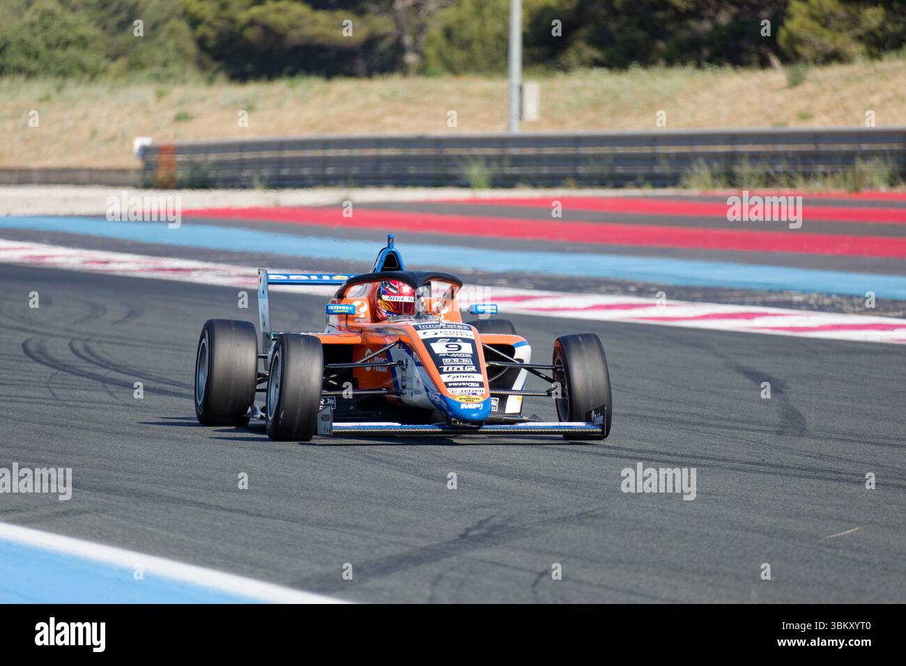 F4 spagnolo 2025 al circuito Paul Ricard, Castellet, FRANCIA, 20/06/2025 Florent 'MrCrash' B. Foto Stock
