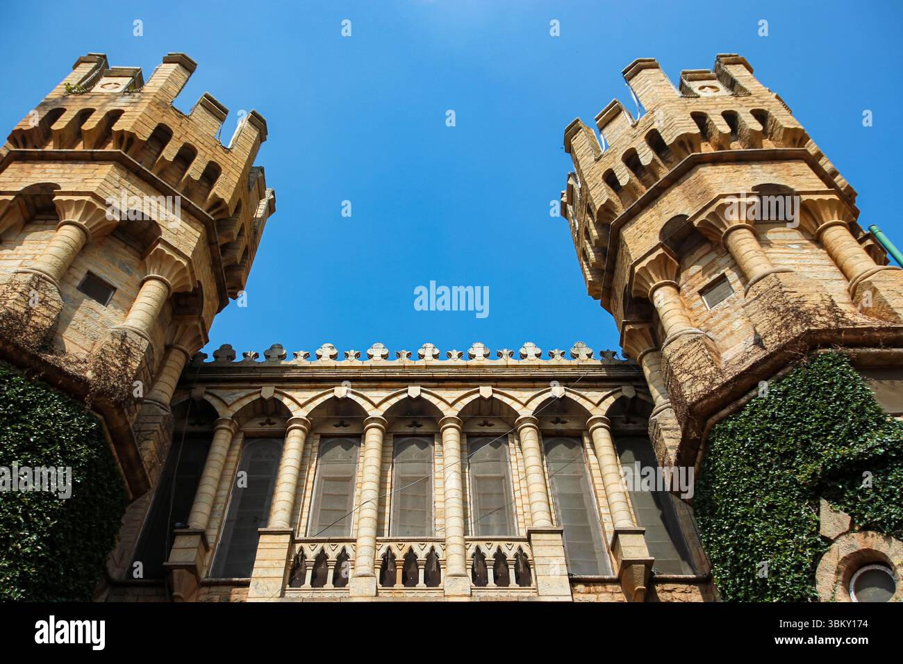 Bangalore Palace Capitals Foto Stock