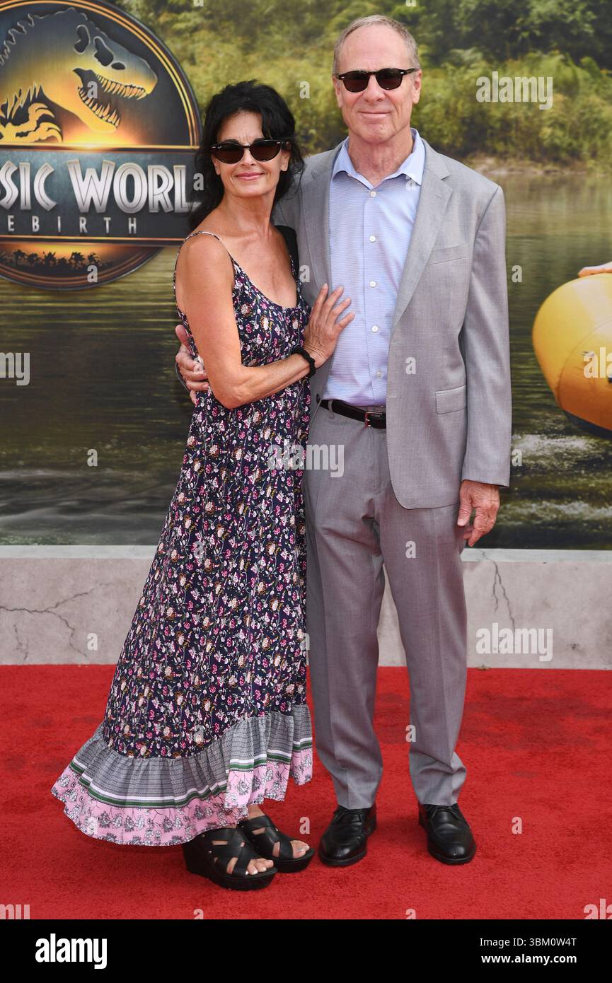 New York, Stati Uniti. 23 giugno 2025. Partecipa alla premiere "Jurassic World Rebirth" di New York al Lincoln Center, New York, New York, 23 giugno 2025. (Video di Anthony Behar/Sipa USA) credito: SIPA USA/Alamy Live News Foto Stock