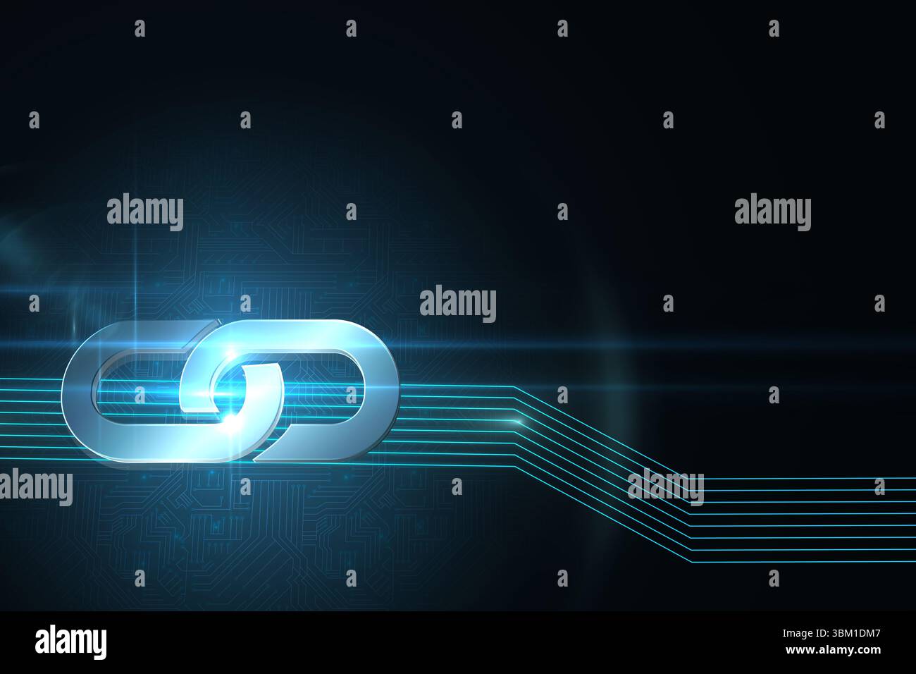 Icona di elaborazione in background tecnico Foto Stock