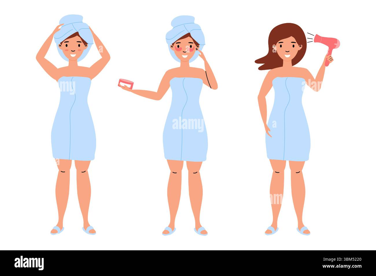 Donne sotto la doccia Immagini senza sfondo e Foto Stock ritagliate - Alamy