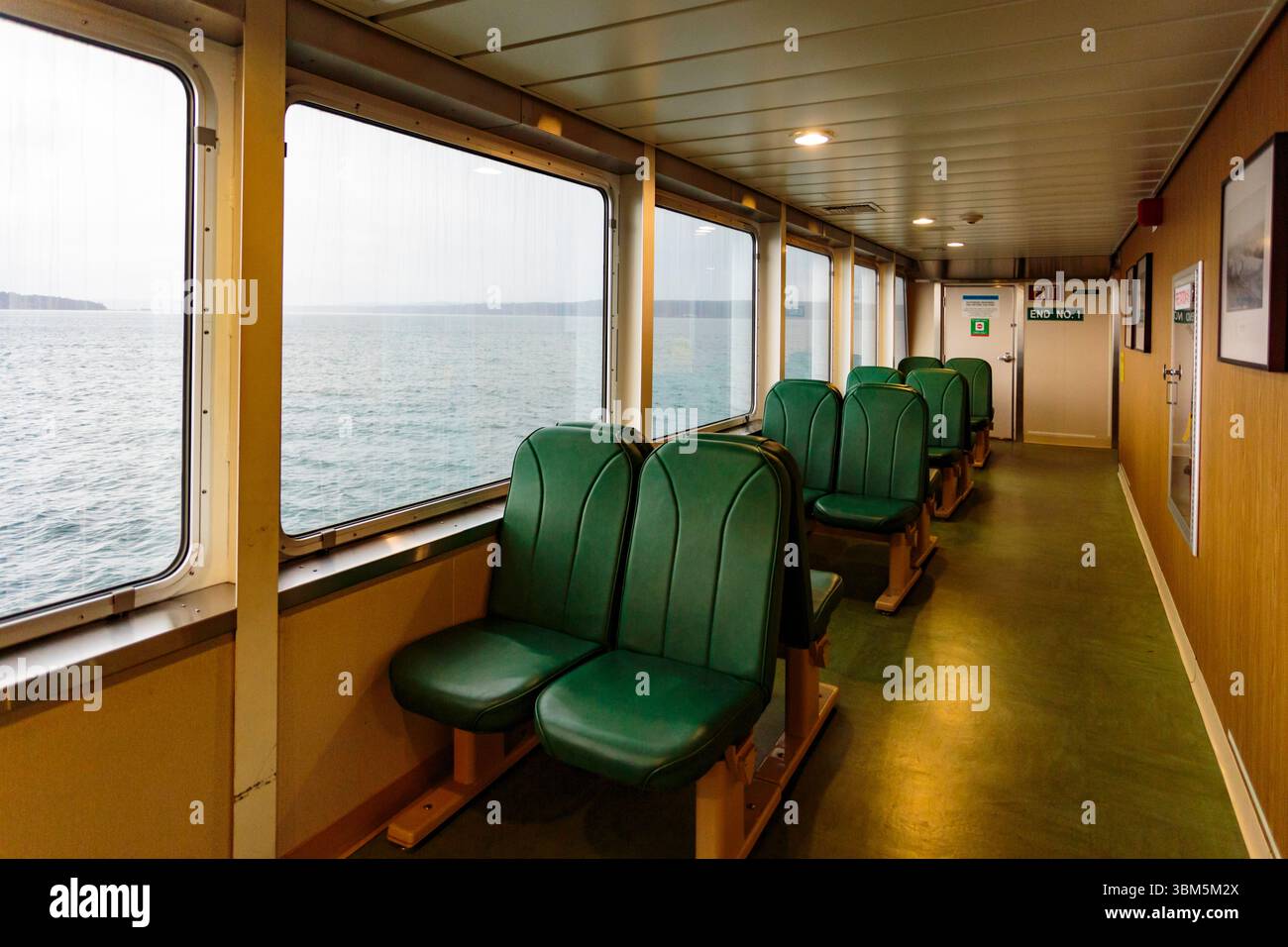 Traghetti Kennewick, Keystone Coupeville per Port Townsend, Washington State, Stati Uniti. Foto Stock