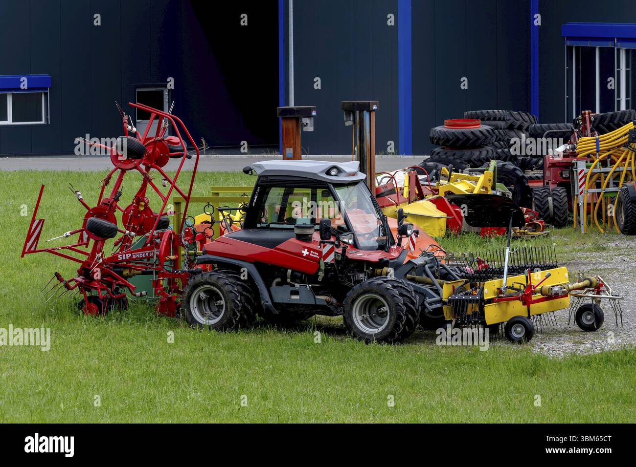 Macchine agricole Foto Stock