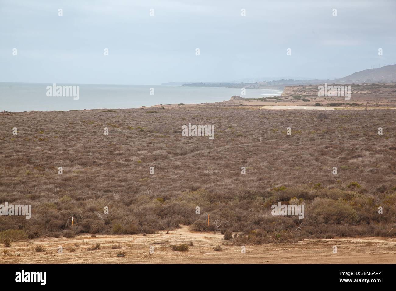 Il punto panoramico di Las Flores si trova sull'Interstate 405, California, Stati Uniti Foto Stock