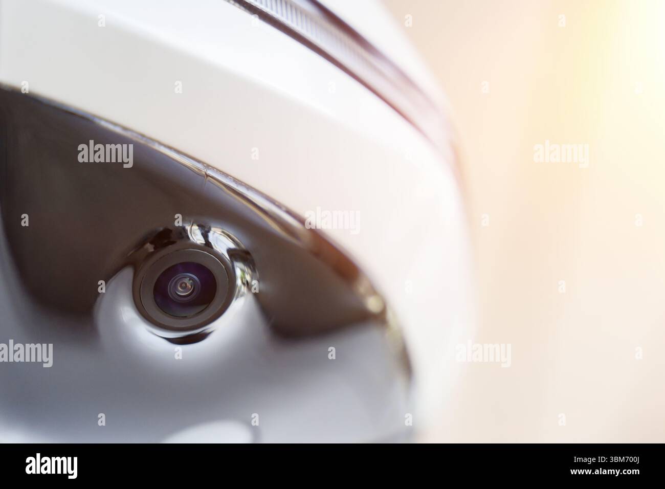 Telecamera zona cieca per auto. Sicurezza durante la guida. Controllo intellettuale Foto Stock