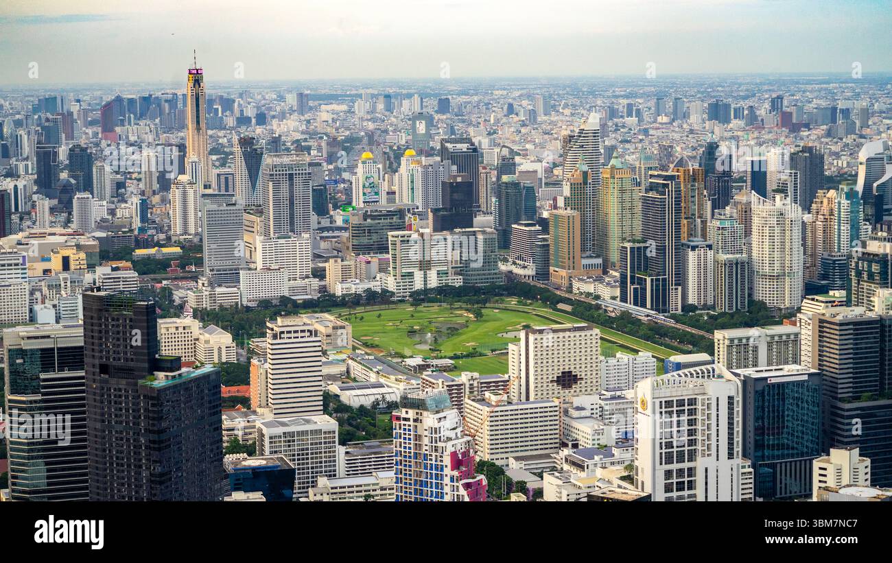 Paesaggio urbano di Bangkok Foto Stock