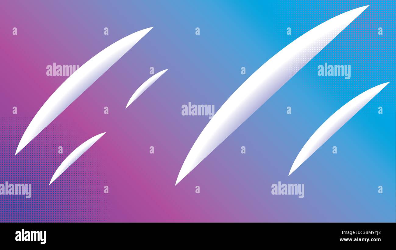 Sfondo sfumato colore, texture di gradazione astratta viola e blu, sfocatura trama vettoriale sfondo astratto Illustrazione Vettoriale