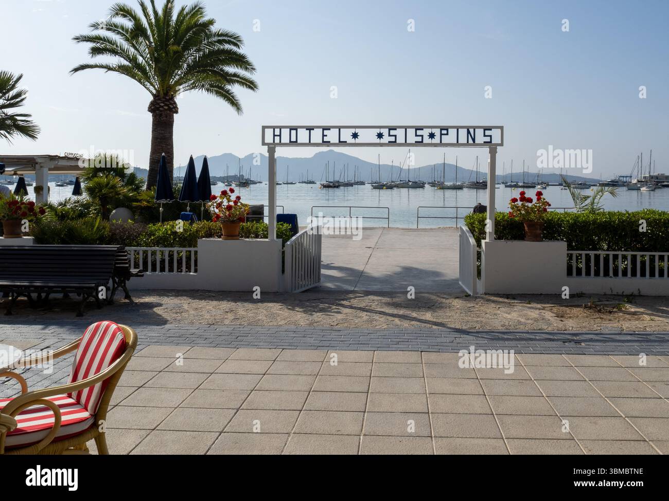 Hotel SIS Pins, Port de Pollenca, Maiorca Foto Stock