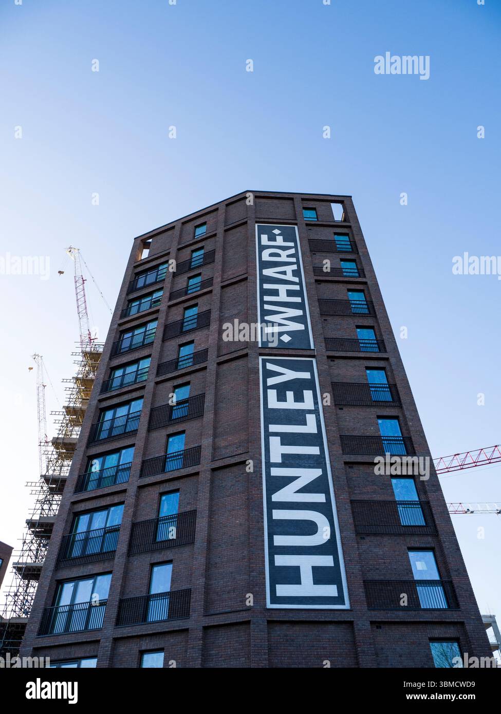 Huntley Wharf, New Waterside Development, Reading, Berkshire, Inghilterra, REGNO UNITO. GB. Foto Stock