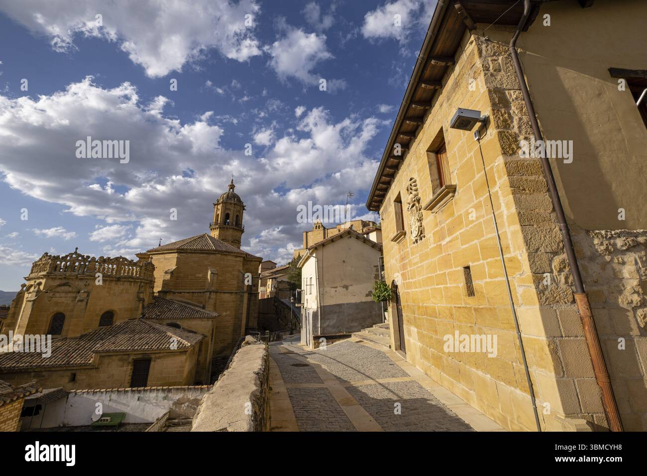 Labastida Village, Rioja Alavesa, Alava, Paesi Baschi, Spagna, Europa Foto Stock