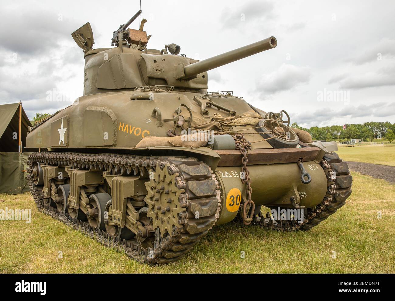 Tempo di guerra nella vale Foto Stock