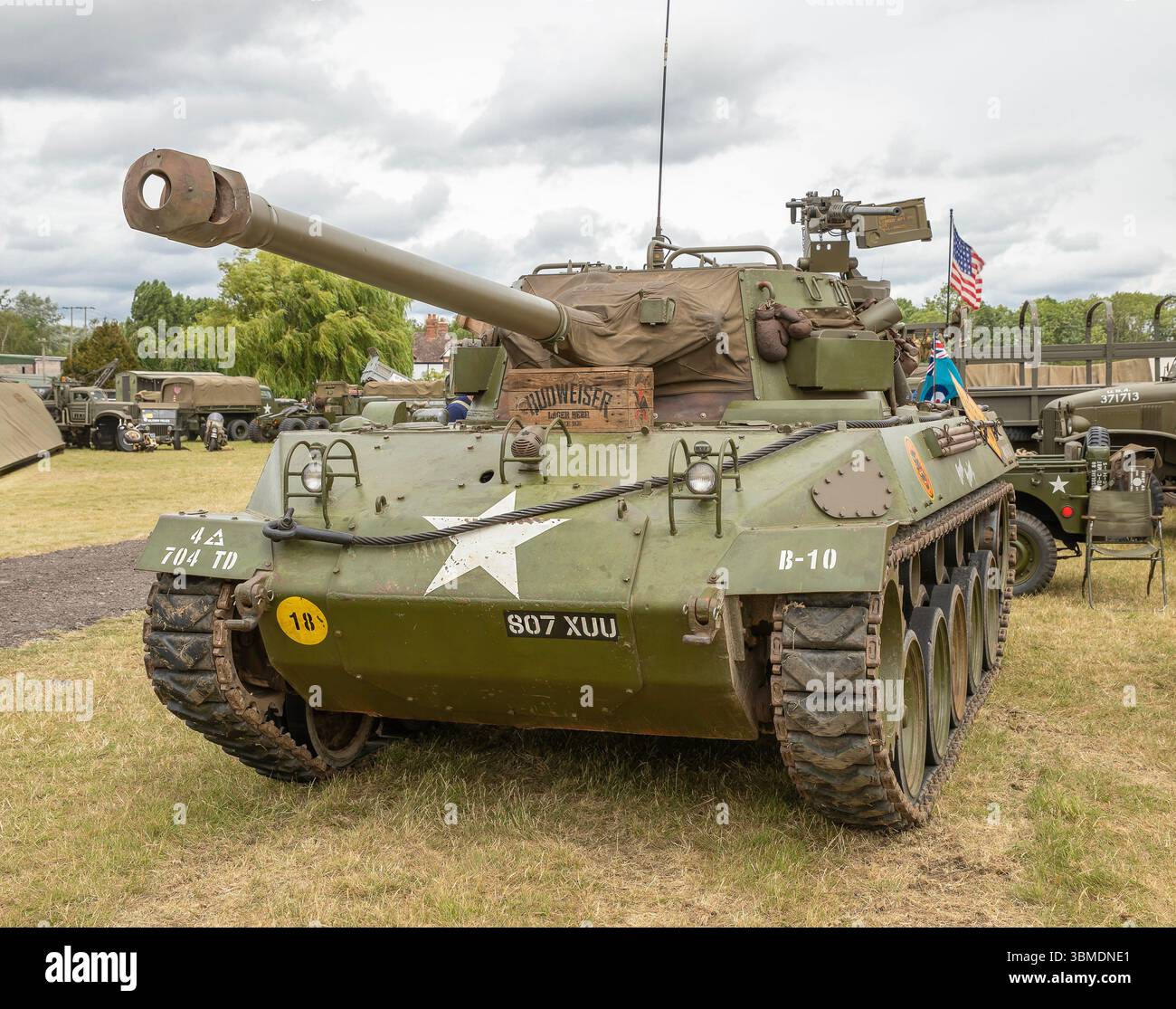 Tempo di guerra nella vale Foto Stock