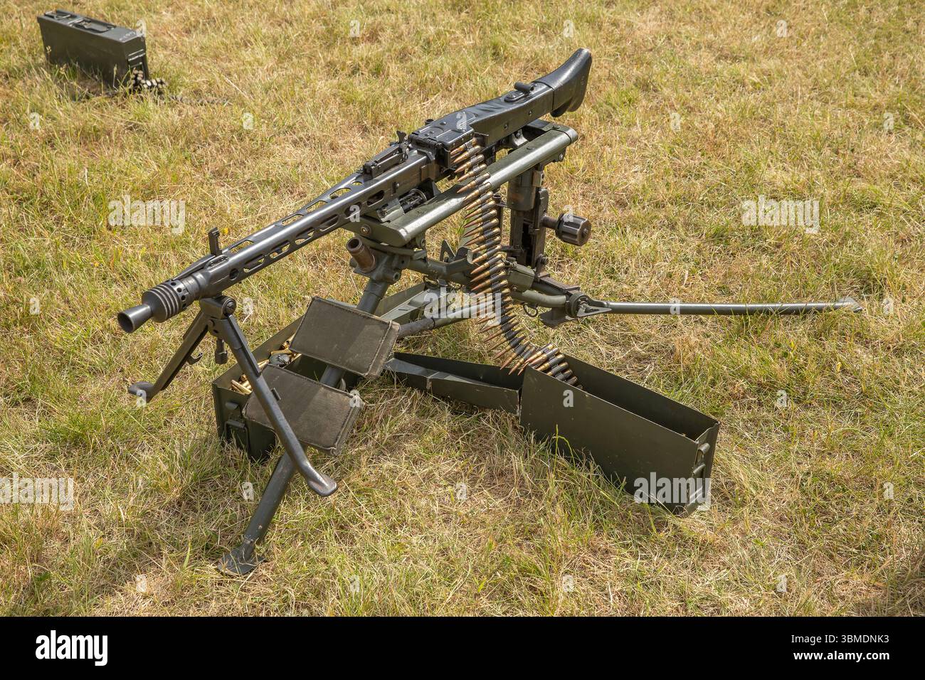 Tempo di guerra nella vale Foto Stock