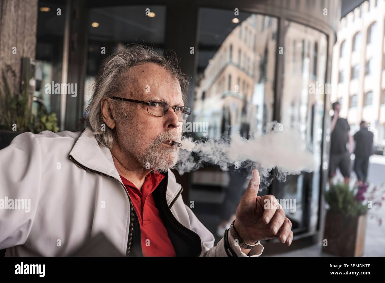 Stoccolma, Svezia. 9 giugno 2023. STOCCOLMA 2023-06-09Il rapinatore di banche svedese Clark Olofsson. Foto: Anna-Karin Nilsson/Expressen/TT/code 7141 credito: TT News Agency/Alamy Live News Foto Stock