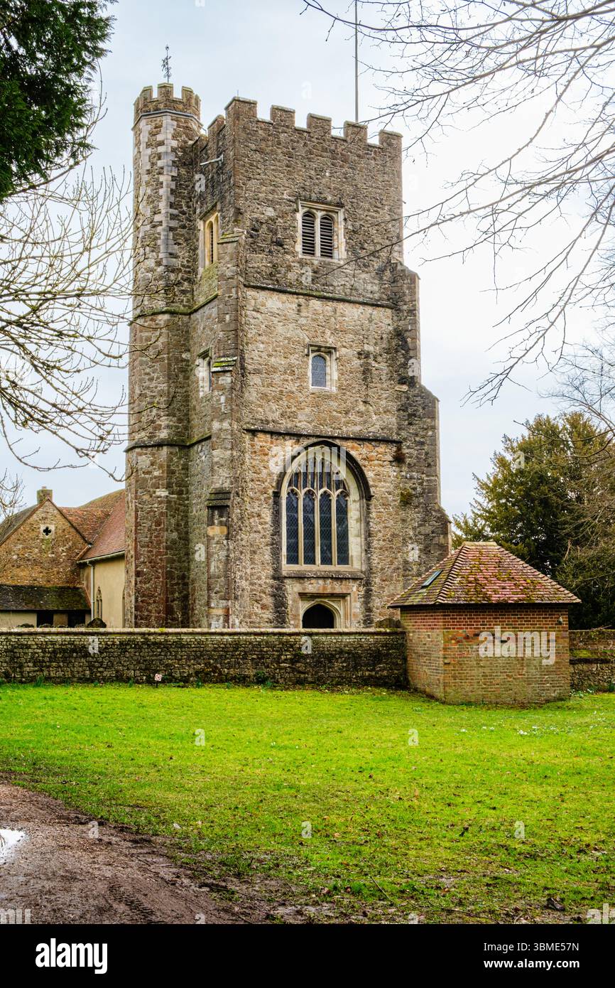 St Botolphs Church, Chevening Road, Chevening, Kent Foto Stock