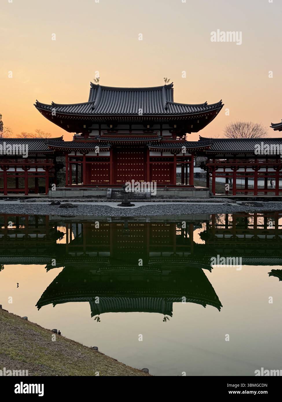 Tempio di Byodo-in Uji Giappone Foto Stock