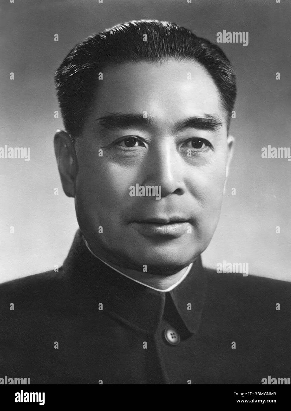 Zhou Enlai, noto anche come Tschu EN Lai o Tschou EN-lai, primo ministro della Repubblica popolare cinese Foto Stock