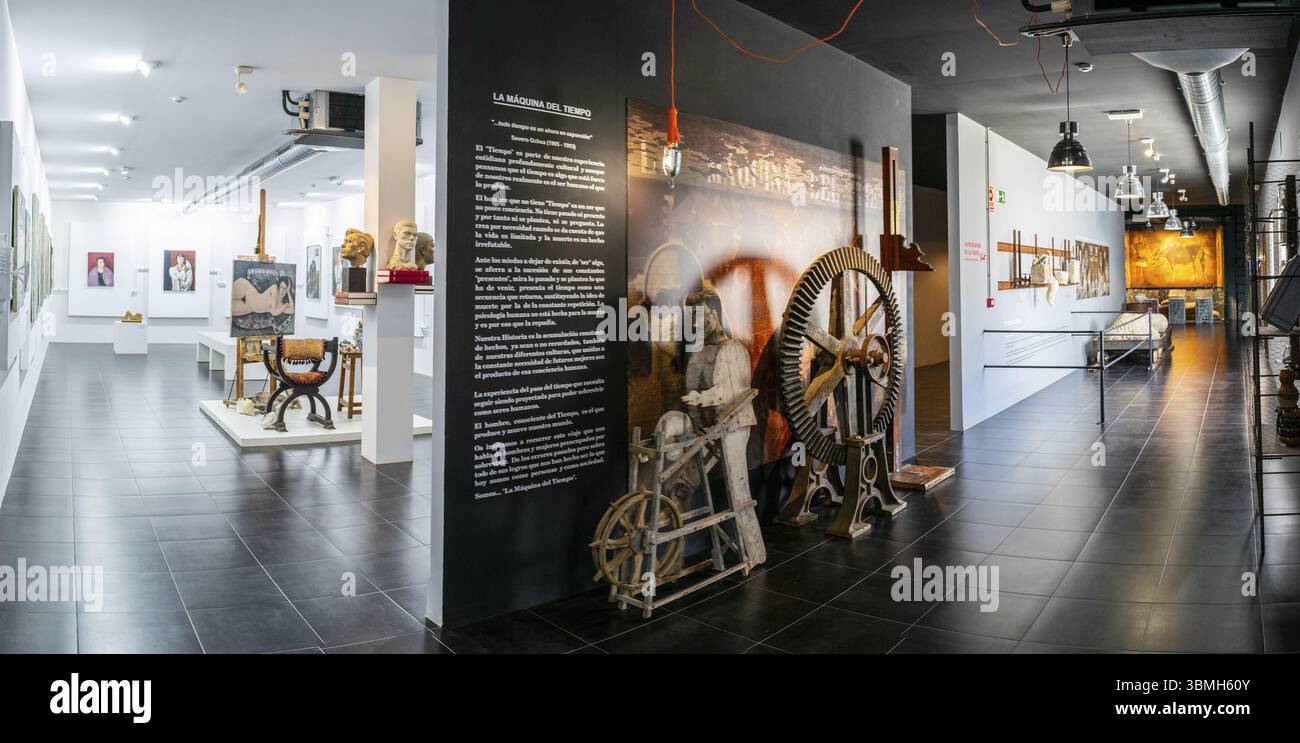 Collezione Museo Gilena, Ecomuseo/Arqueodromo Molino de la Caseria, provincia di Siviglia, Spagna, Europa Foto Stock