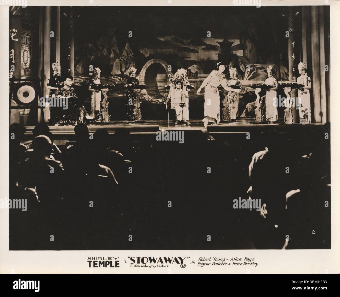 Lo Stowaway Shirley Temple 1936 Foto Stock