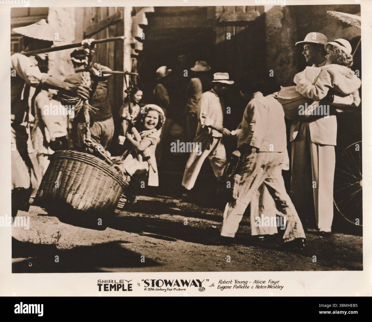 Lo Stowaway Shirley Temple 1936 Foto Stock