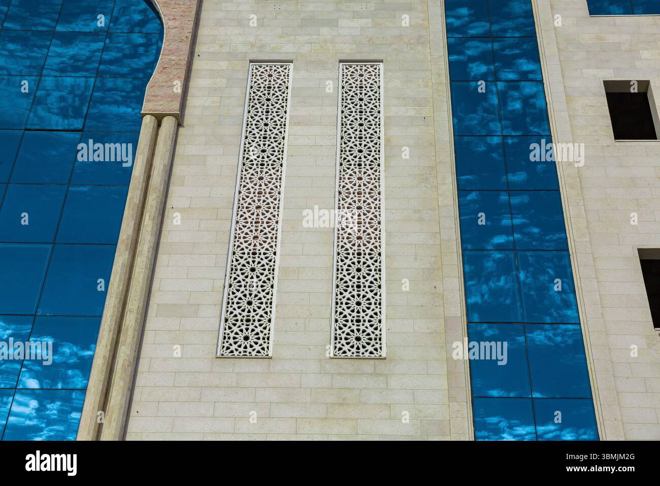 Motivi decorativi in marmo arabo islamico 2. Foto Stock