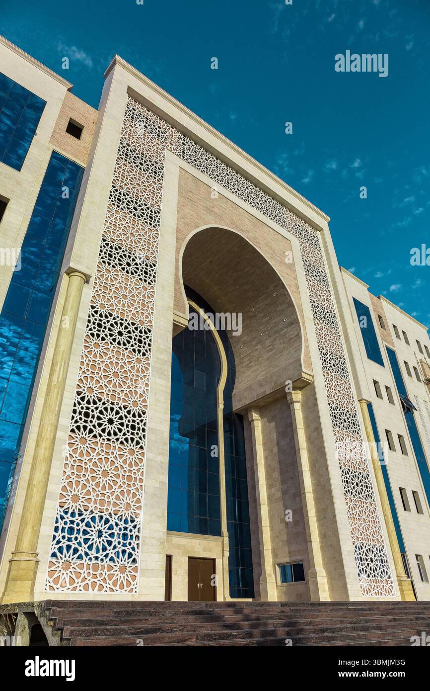 Motivo decorativo in marmo arabo islamico 3. Foto Stock