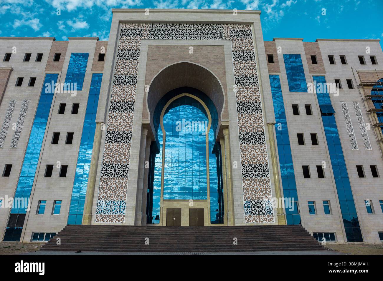 Motivi decorativi in marmo arabo islamico 4. Foto Stock