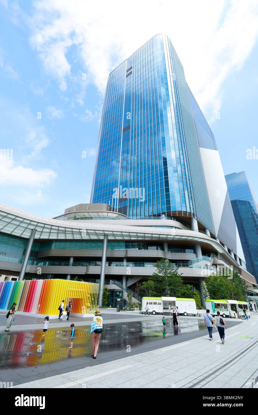 TAKANAWA GATEWAY CITY TOKYO Foto Stock