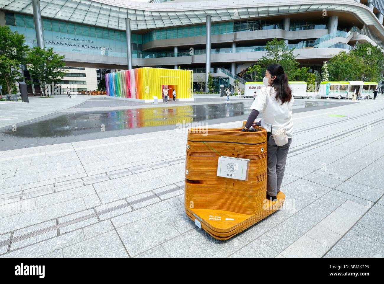 TAKANAWA GATEWAY CITY TOKYO Foto Stock