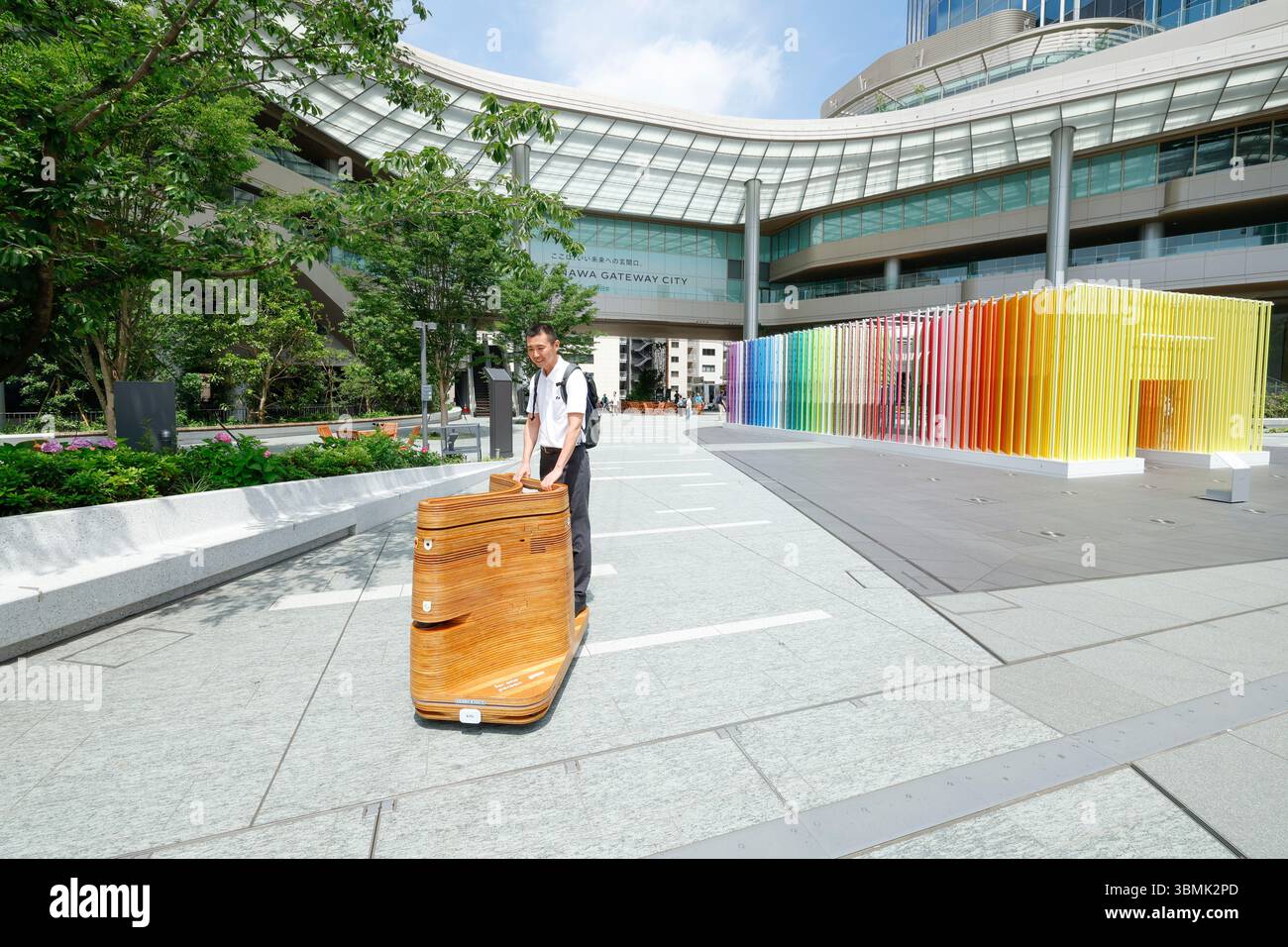 TAKANAWA GATEWAY CITY TOKYO Foto Stock