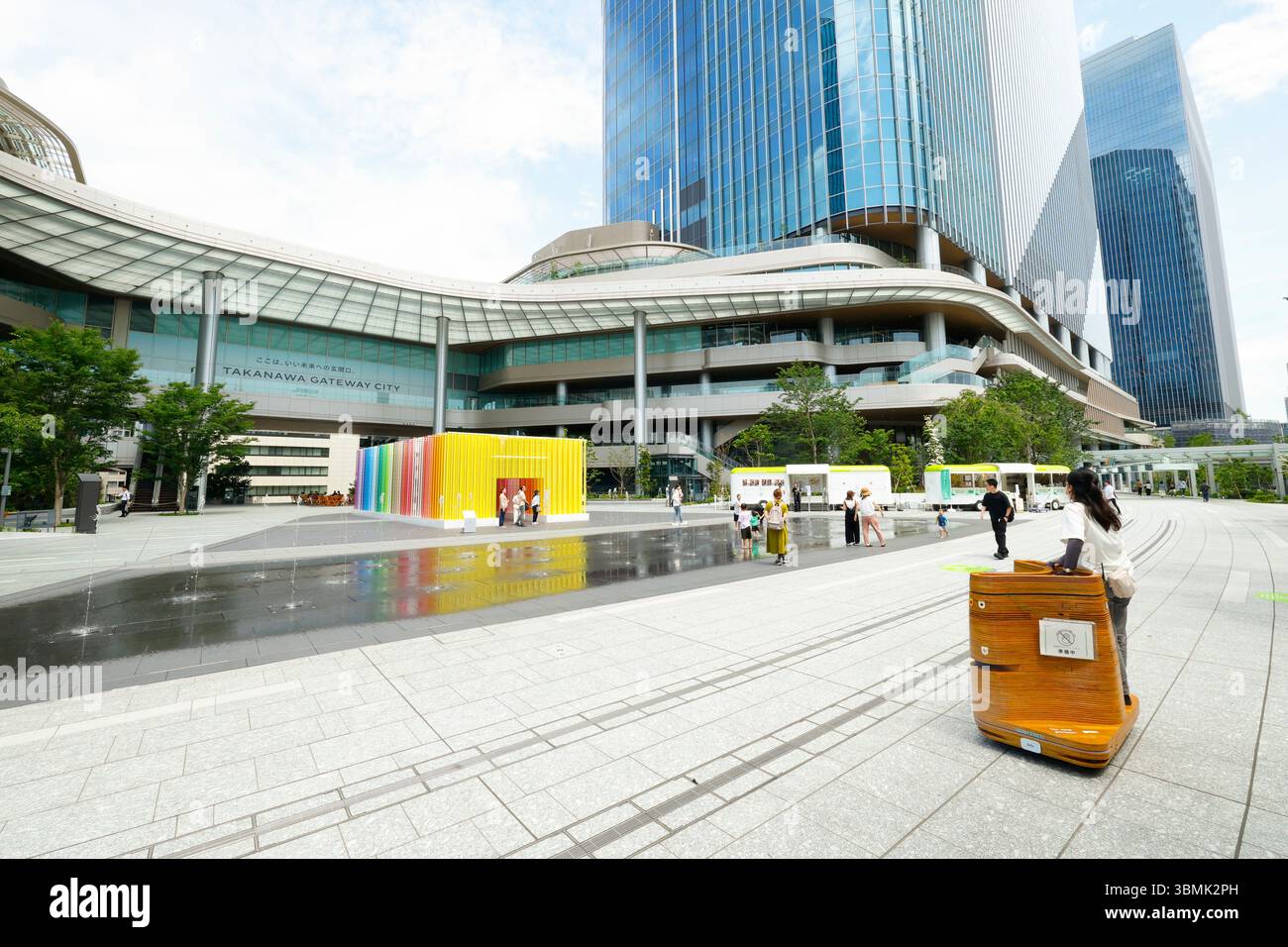 TAKANAWA GATEWAY CITY TOKYO Foto Stock