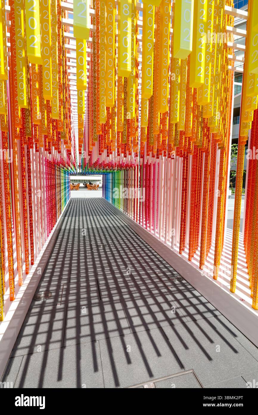 TAKANAWA GATEWAY CITY TOKYO Foto Stock