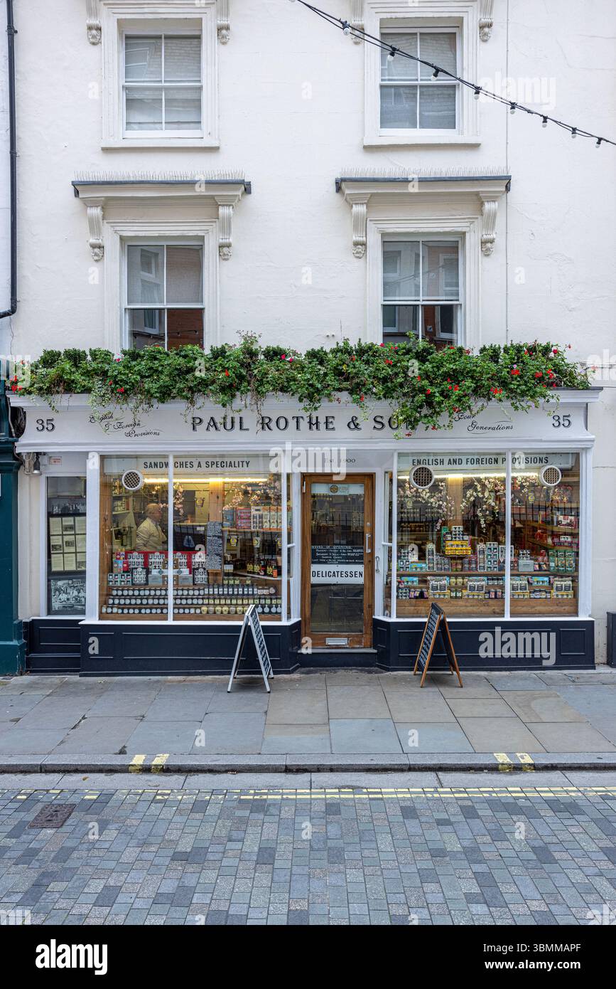 Paul Rothe & Son, l'iconica paninoteca londinese Foto Stock