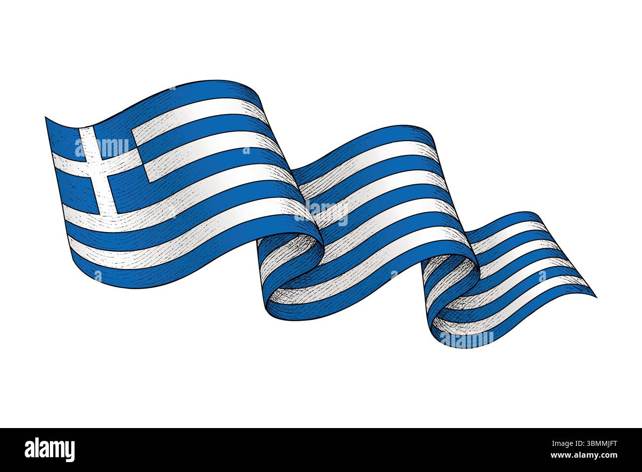 Bandiera Grecia Pesante cm 20 x 30 in Vendita Online