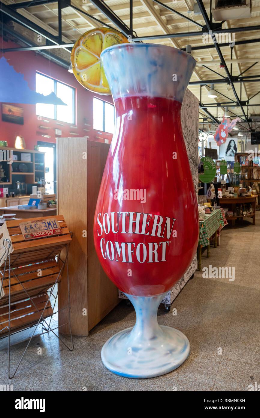 New Orleans, Louisiana - il Southern Food and Beverage Museum. Il museo mette in evidenza il cibo, le bevande e la cultura del Sud. Foto Stock