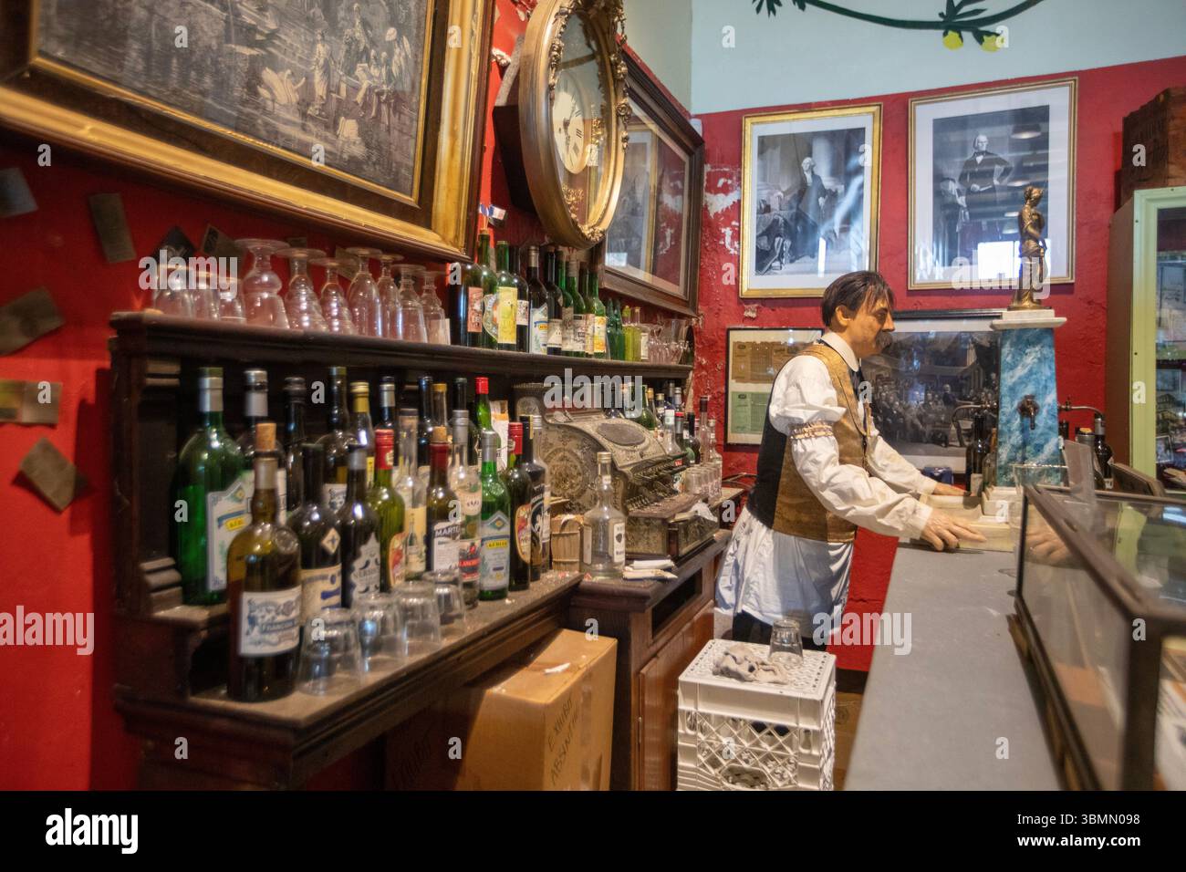 New Orleans, Louisiana - il Southern Food and Beverage Museum. Il museo mette in evidenza il cibo, le bevande e la cultura del Sud. Foto Stock