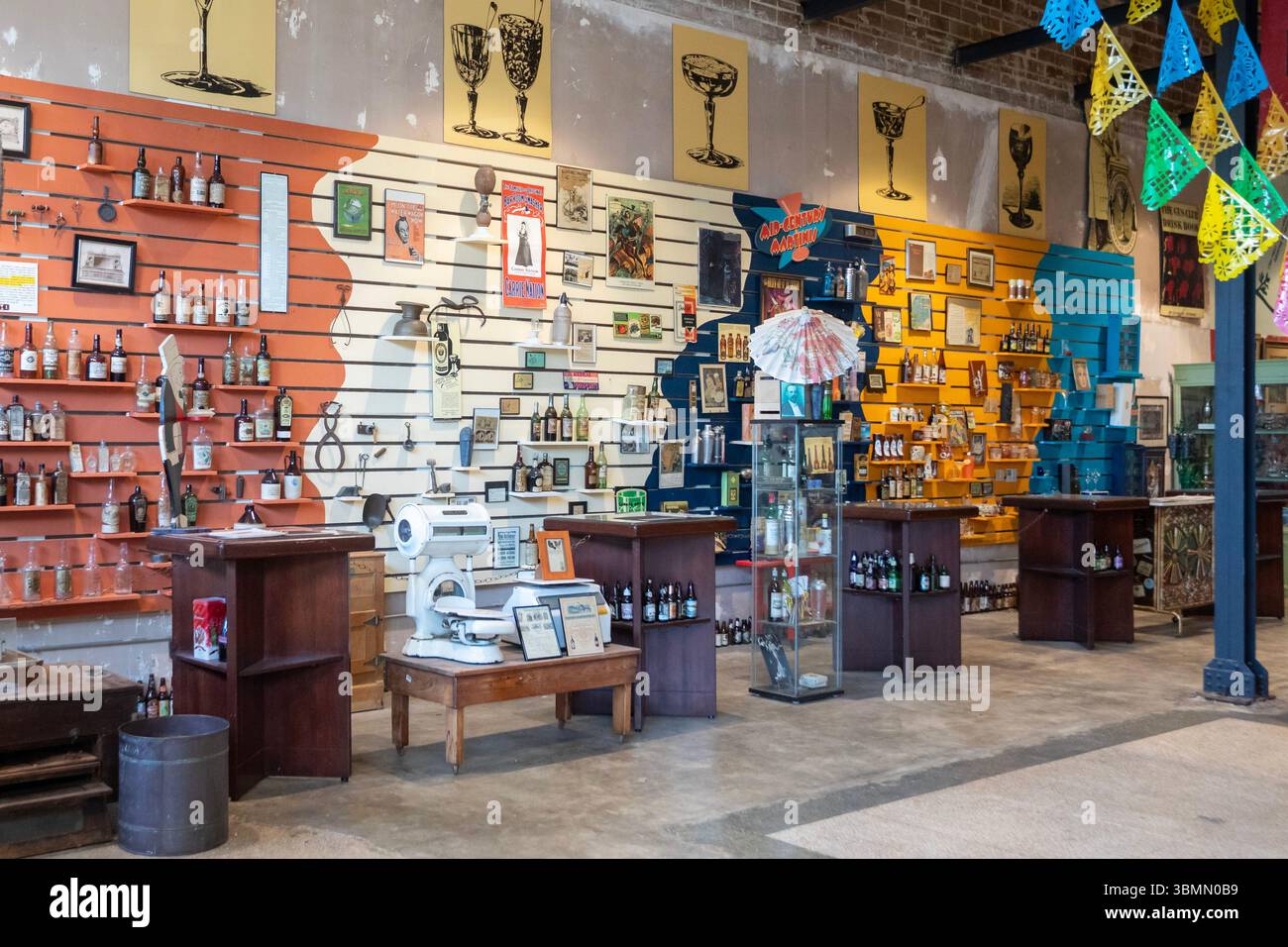 New Orleans, Louisiana - il Southern Food and Beverage Museum. Il museo mette in evidenza il cibo, le bevande e la cultura del Sud. Foto Stock