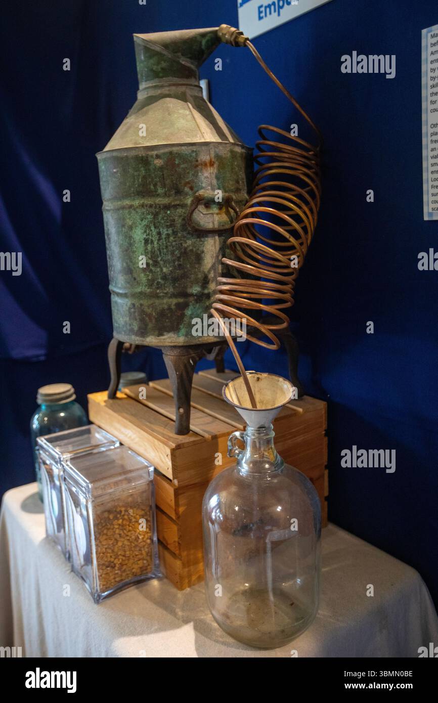 New Orleans, Louisiana - il Southern Food and Beverage Museum. Il museo mette in evidenza il cibo, le bevande e la cultura del Sud. Foto Stock