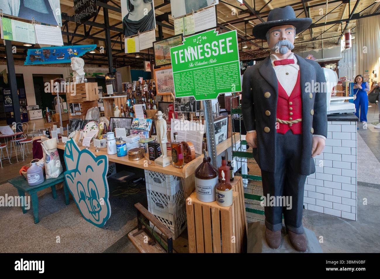New Orleans, Louisiana - il Southern Food and Beverage Museum. Il museo mette in evidenza il cibo, le bevande e la cultura del Sud. Foto Stock