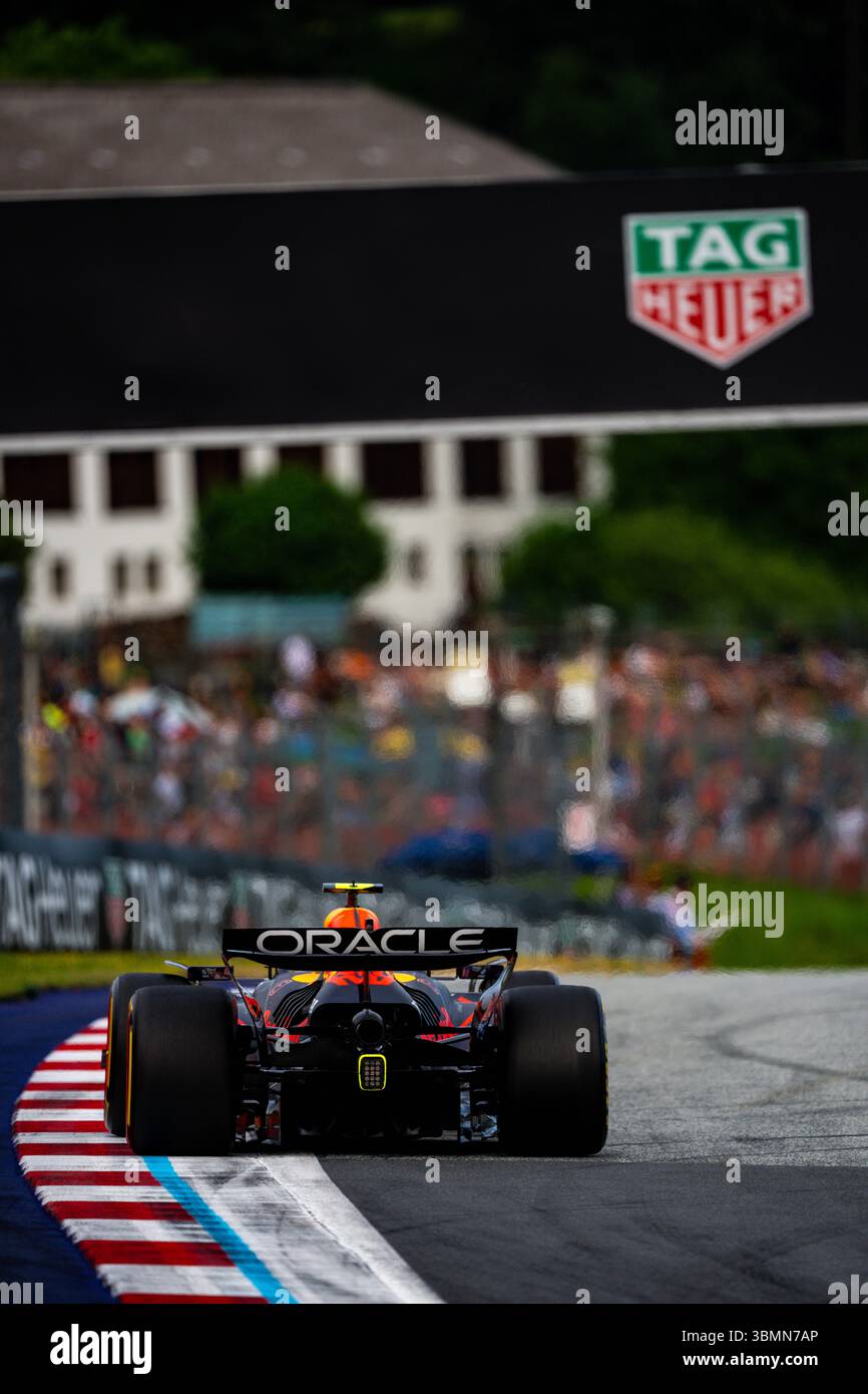 Spielberg, Austria. 27 giugno 2025. Yuki Tsunoda, pilota giapponese del team Oracle Red Bull Racing 1, gareggia durante le due prove libere del Gran Premio d'Austria di Formula 1. Credito: SOPA Images Limited/Alamy Live News Foto Stock
