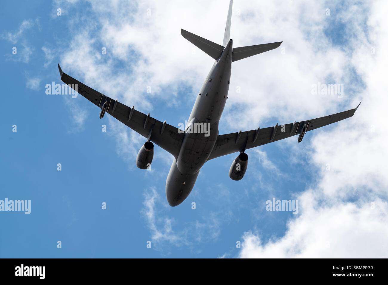 Royal Air Force Voyager Aircraft parte del flypast del compleanno del re Foto Stock