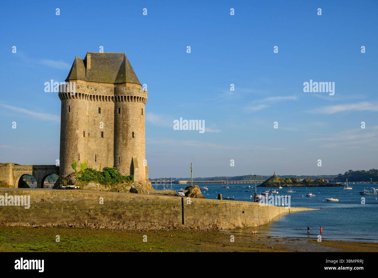 Torre Solidor, St Malo, Bretagna Francia Foto Stock
