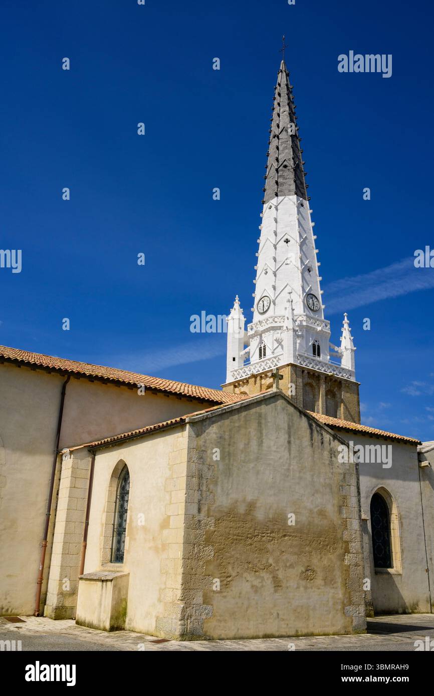 ARS-en-Ré, Île de Ré, Charente-Maritime, Francia Foto Stock